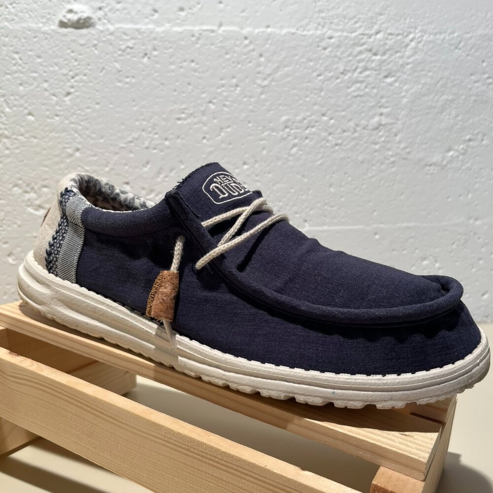 Hey Dude Men's Wally Craft Linen Casual Shoe - Picture 5 of 15
